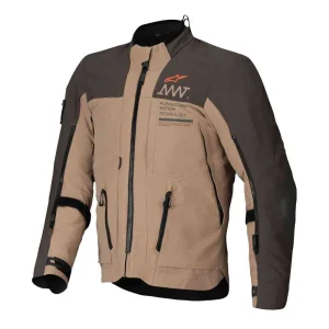 Alpinestars AMT-8 Stretch Drystar XF Waterproof Textile Jacket Brown