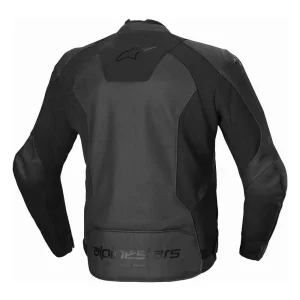 Alpinestars Faster V3 Leather Jacket Black, Motoee.com