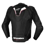 Alpinestars Missile Ignition V3 Perforated Leather Jacket Black/White