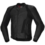 Alpinestars Missile V3 Airflow перфорированная кожаная куртка черная