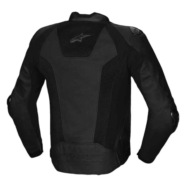 Alpinestars Missile V3 Airflow перфорированная кожаная куртка черная