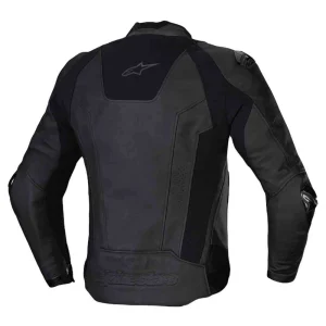 Alpinestars Missile V3 Leather Jacket Black, Motoee.com