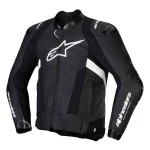 Alpinestars Missile V3 Leather Jacket Black/White