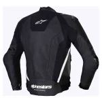 Alpinestars Missile V3 Leather Jacket Black/White