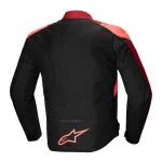 Alpinestars T-Jaws V4 водонепроницаемая куртка черная/неоновый красный