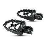 Burly MX-Evolution Foot Pegs Black 18-24 Softail/Triumph Thruxton