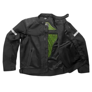 Fuel Phoenix Textile Jacket Black, Motoee.com