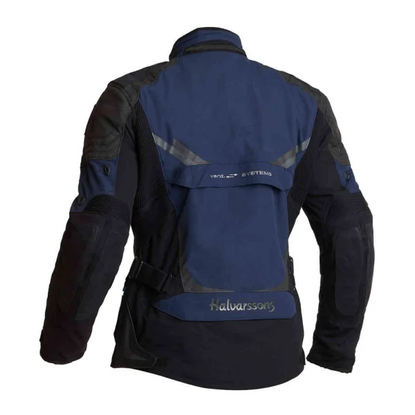 Halvarssons Mora Waterproof Textile Jacket Black/Blue