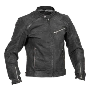 Halvarssons Sandtorp Leather Jacket Black