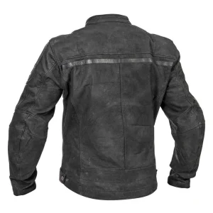 Halvarssons Sandtorp Leather Jacket Black, Motoee.com