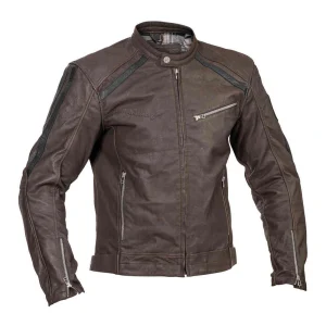 Halvarssons Sandtorp Leather Jacket Dark Brown