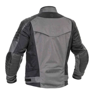 Halvarssons Solberg Waterproof Textile Jacket Black/Dark Grey, Motoee.com