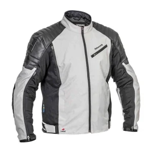 Halvarssons Solberg Waterproof Textile Jacket Black/Light Grey