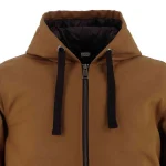 Helstons Dakota Textile Jacket Brown