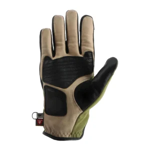 Helstons Jazz Waterproof Gloves Black/Beige/Orange, Motoee.com