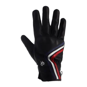 Helstons Line Gloves Black/White/Red/Blue