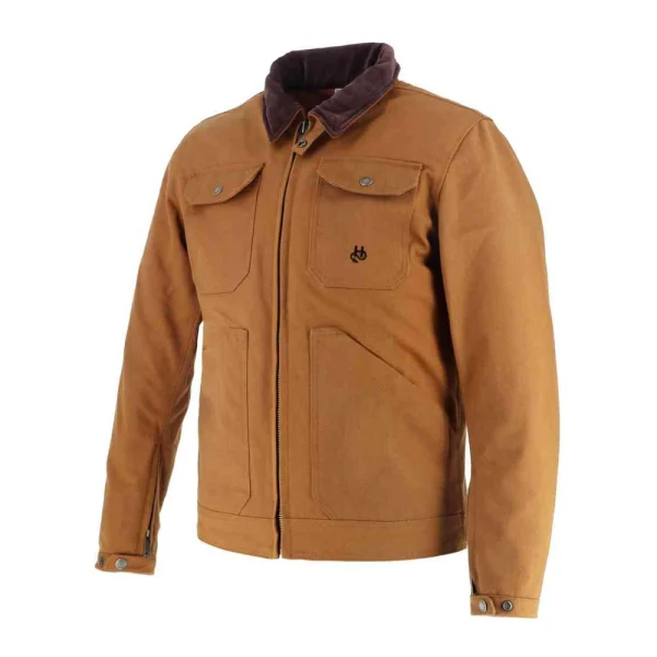 Helstons Oregon Textile Jacket Brown