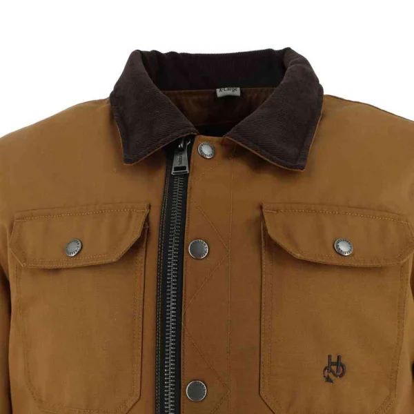 Helstons Oregon Textile Jacket Brown