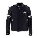 Helstons V-Series Textile Jacket Black/White