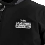 Helstons V-Series Textile Jacket Black/White