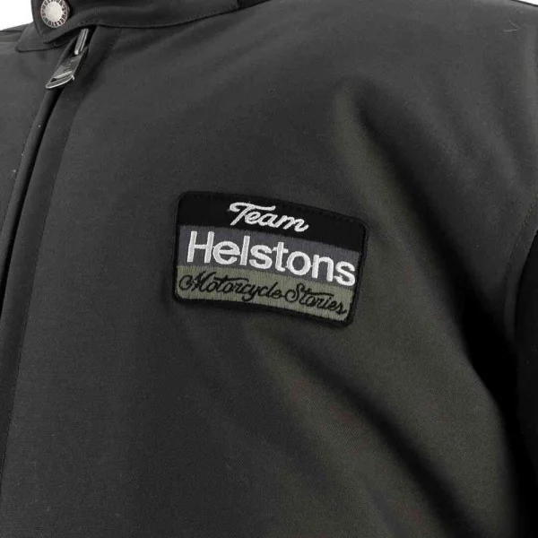 Helstons V-Series Textile Jacket Grey/Black