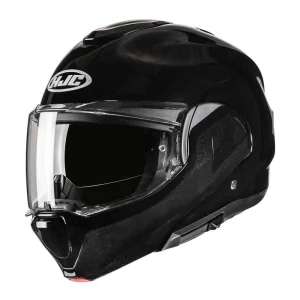 HJC F100 Solid Helmet Black Metallic