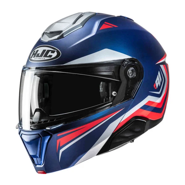 HJC i91 Tricus Helmet Blue/Red/White