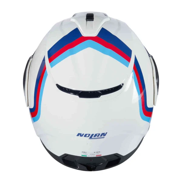 Nolan N100-6 Assoluto N-Com Helmet White/Blue/Red