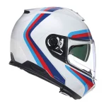 Nolan N100-6 Assoluto N-Com Helmet White/Blue/Red