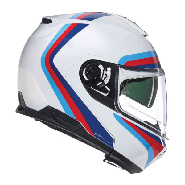 Nolan N100-6 Assoluto N-Com Helmet White/Blue/Red