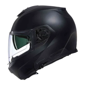 Nolan N100-6 Classico N-Com Helmet Matte Black, Motoee.com