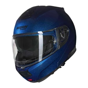 Nolan N100-6 Classico Nobile N-Com Helmet Blue, Motoee.com