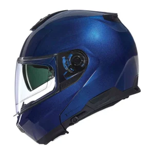 Nolan N100-6 Classico Nobile N-Com Helmet Blue, Motoee.com