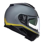 Nolan N100-6 Incognito N-Com kiiver must/hall/kollane