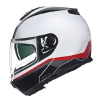 Nolan N100-6 Incognito N-Com kiiver valge/must/punane