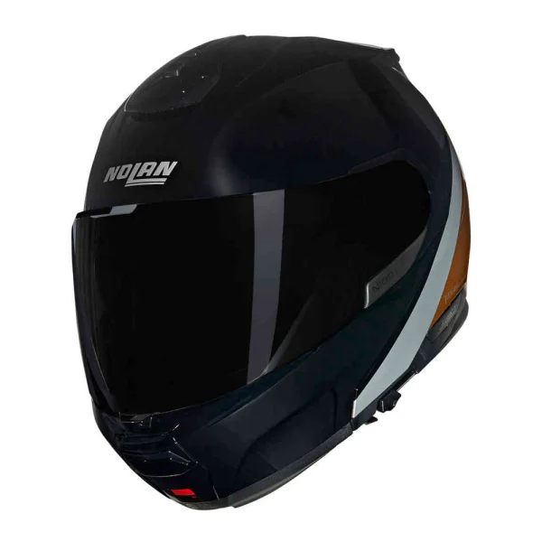 Nolan N100-6 Verniciatura Speciale N-Com Helmet Black/Ochre
