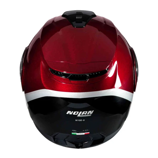 Nolan N100-6 Verniciatura Speciale N-Com Helmet Red/Black