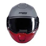Nolan N120-1 Grafo Helmet White/Grey/Red