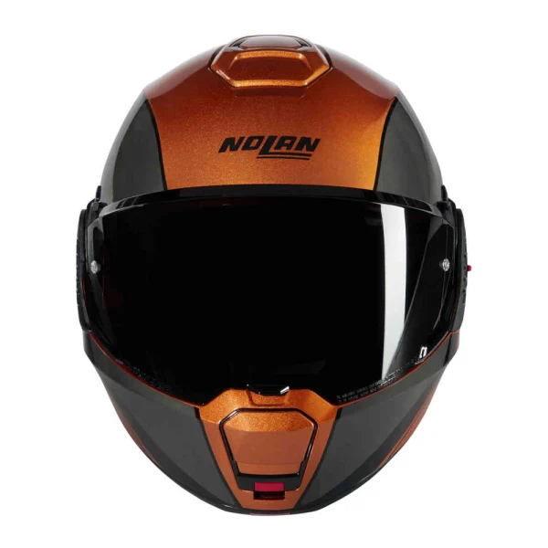 Nolan N120-1 Verniciatura Speciale N-Com Helmet Black/Ochre