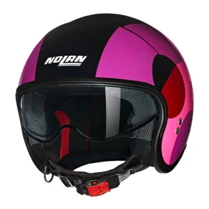 Nolan N21 06 Bicromo Helmet Black/Purple/Red