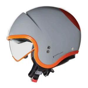 Nolan N21 06 Ocio Helmet Grey/Orange, Motoee.com