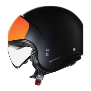 Nolan N21 06 Verniciatura Speciale Helmet Matte Black/Orange, Motoee.com