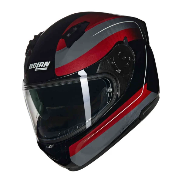 Nolan N60-6 Ermetico Helmet Black/Grey/Red