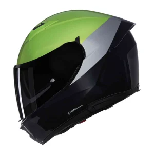 Nolan N60-6 Verniciatura Speciale Helmet Black/Grey/Green, Motoee.com