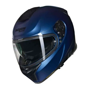 Nolan N80-8 Classico Nobile N-Com Helmet Matte Blue, Motoee.com