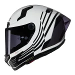 Nolan X-804 RS Ultra Carbon Ala Helmet White/Black