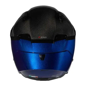 Nolan X-804 RS Ultra Carbon Blocco Helmet Red/Blue, Motoee.com