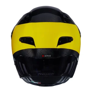 Nolan X-804 RS Ultra Carbon Combo Gara Helmet Black/Ochre, Motoee.com