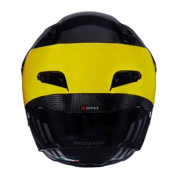Nolan X-804 RS Ultra Carbon Combo Gara Helmet Black/Ochre