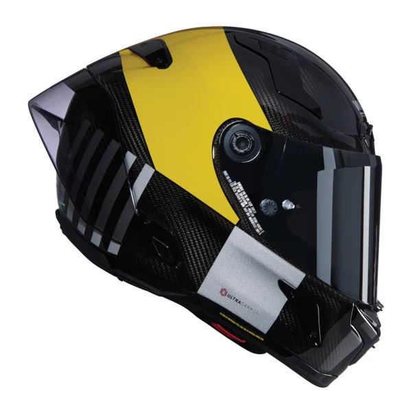 Nolan X-804 RS Ultra Carbon Combo Gara Helmet Black/Ochre